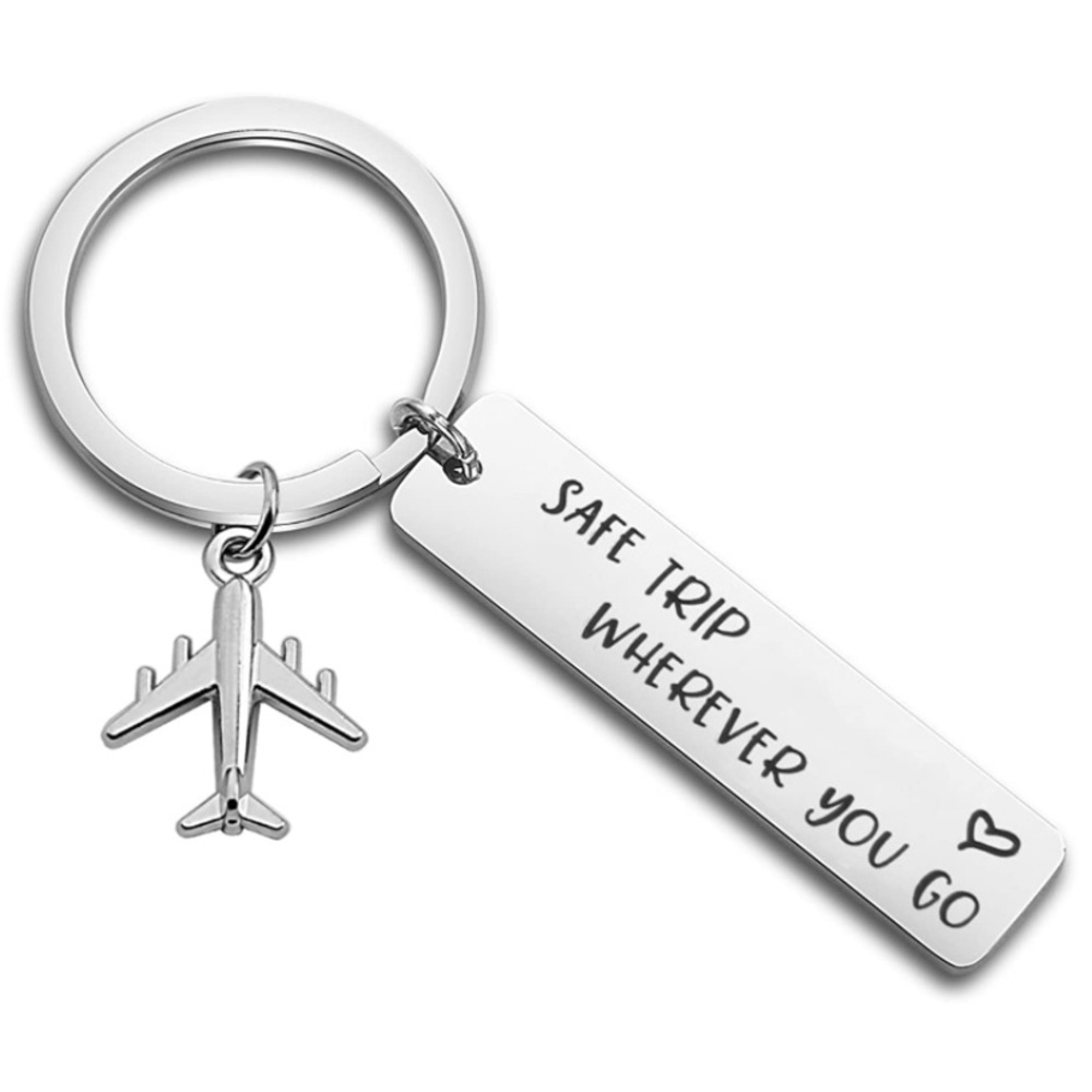 - Safe Trip Wherever You Go Keychain Safe Keychain
